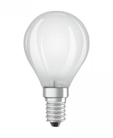 OSRAM E14 Tropfenförmiges LED Leuchtmittel SUPERSTAR RETROFIT Design matt dimmbar 4,8W wie 40W neutralweiß