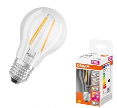 OSRAM E27 LED Relax & Active mit Farbtemperaturwechsel FILAMENT 7W wie 60W warmweiss/ kaltweiss