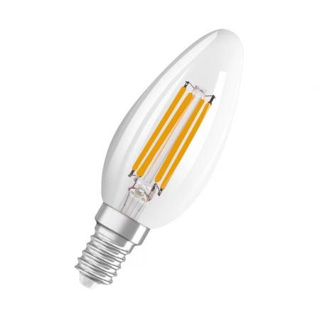 OSRAM E14 LED Lampe SUPERSTAR FILAMENT klar dimmbar 4,8W wie 40W neutralweißes Licht