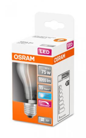 OSRAM E27 LED SUPERSTAR universalweisses Arbeitslicht matt dimmbar 7,5W wie 75W helles Licht