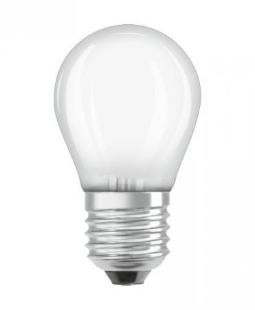OSRAM LED E27 Mattiertes opalweißes LED Leuchtmittel SUPERSTAR dimmbar 2,8W wie 25W warmweißes Licht
