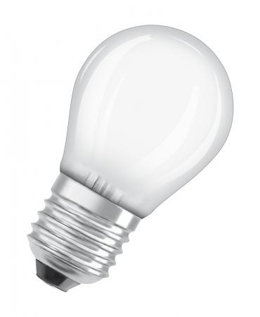 OSRAM E27 LED Lampe STAR RETROFIT matt in kleiner Tropfenform 4W wie 40W warmweißes Licht