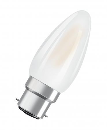 OSRAM B22D LED Lampe STAR mit Bajonettsockel 4W wie 40W warmweißes Licht