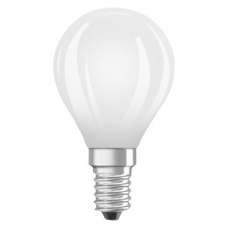 OSRAM E14 LED Leuchtmittel Tropfenform RETROFIT matt dimmbar wie 60W warmweißes Licht