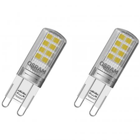 2er Pack OSRAM LED PIN G9 Stiftsockel 2,6W wie 30W warmweißes behagliches Licht mit 2700K