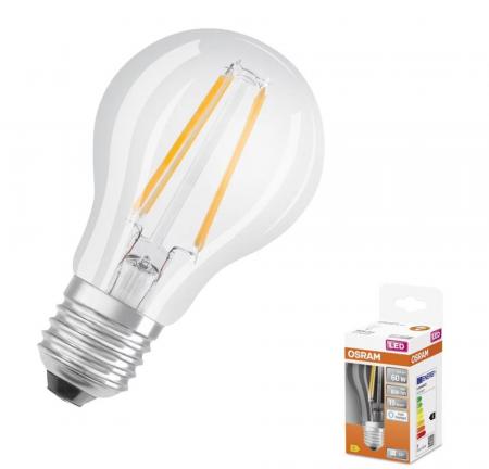 OSRAM E27 LED Lampe Retrofit Classic 6.5W wie 60W 6500K kaltweißes Licht in Birnenform
