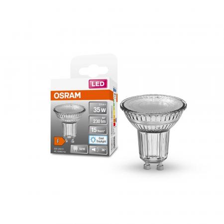 OSRAM GU10 LED Strahler STAR PAR16 36° Abstrahlwinkel 2,6W wie 35W 6500K Tageslichtweiß