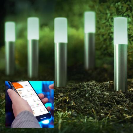 LEDVANCE SMART+ Outdoor WiFi Garden Pole Lichterkette  Erweiterung RGBW