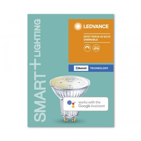Aktion: Nur noch angezeigter Bestand verfügbar - LEDVANCE SMART+ LED GU10 PAR16 Bluetooth wie 40W warmweiss