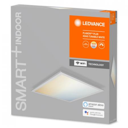 LED-Wand- und Deckenpanel LEDVANCE SMART+ WiFi Planon Tunable White 45x45cm App-& Sprachsteuerung