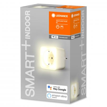 Smarte WiFi Steckdose LEDVANCE mit integriertem Nachtlicht