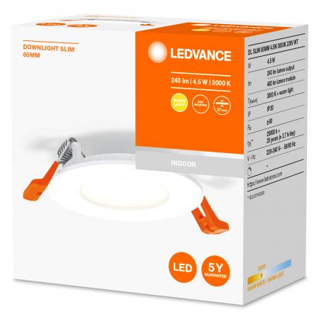 Ultra Slim Einbauleuchte LEDVANCE mit warmweißer LED