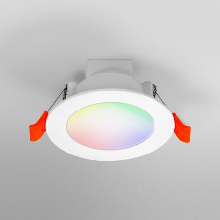 LEDVANCE SMART+ WIFI Einbaulampe 8cm 100º RGBW Farbwechsel