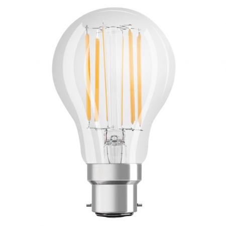 OSRAM B22D LED Lampe STAR mit Bajonettsockel 7,5W wie 75W neutralweißes Licht 4000K klar