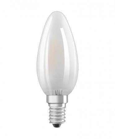 OSRAM E14 LED Kerzenlampe Superstar Plus HD LIGHTING Filament matt 3,4W wie 40W dimmbar neutralweißes Licht 4000K
