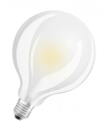 OSRAM E27 Superstar Plus Globe LED Glühbirne in Kugelform dimmbar 11W wie 100W neutralweißes Licht 4000K