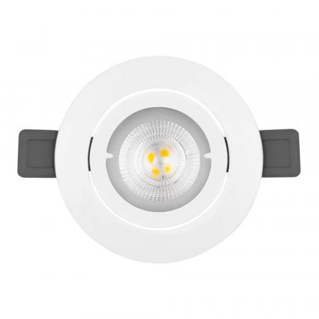 LEDVANCE Spot Kit GU10 LED Einbauleuchte 36° dimmbar & schwenkbar 8,3W wie 80W 3000K warmweiß weiß Ra90