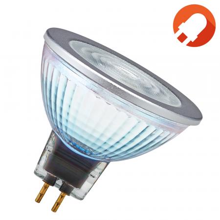 Aktion: Nur noch angezeigter Bestand verfügbar:  OSRAM GU5.3 Strahler PARATHOM PRO MR16 36° Abstrahlwinkel dimmbar 7.8W wie 43W universalweisses Licht 97Ra