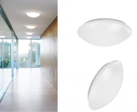 LEDVANCE Surface Circular LED 350 SENSOR Decken-/Wandleuchte IP44 18W 3000K warmweiß