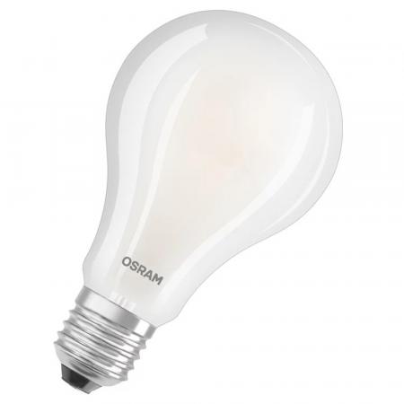 Ultra starke OSRAM E27 LED Lampe STAR Classic matt 24W wie 200W warmweißes Licht 2700K