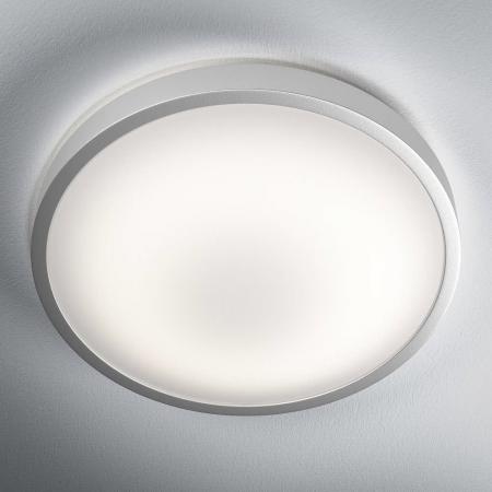 LEDVANCE Dimmbare flache LED Deckenleuchte Orbis Ø31cm mit Fernbedienung und wechslbarer Farbtemperatur