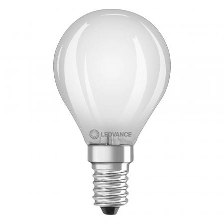 Ledvance E14 Effiziente dimmbare LED Lampe Classic matt 2,9W wie 40W 2700K warmweißes Licht