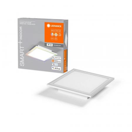 LEDVANCE WiFi Smart+ WiFi LED Panel Planon Frame 30x30cm mit Tunalble White & RGB