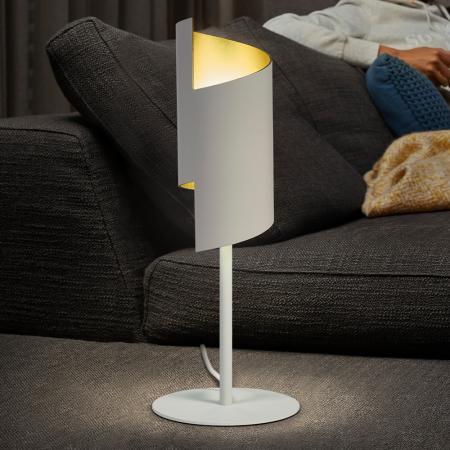 LEDVANCE Smart+ WiFi WiFi Decor Twist Tischleuchte in Weiß-Gold