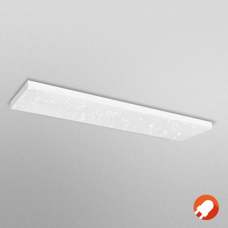 LEDVANCE WiFi Smart+ LED Panel Planon Frameless Sparkle 120x30cm mit Sternenhimmeleffekt & Tunalble White