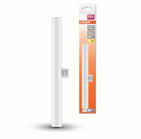 30cm Osram LEDinestra Frosted S14d LED-Röhrenlampe 3,5W wie 25W warmweiß 2700K