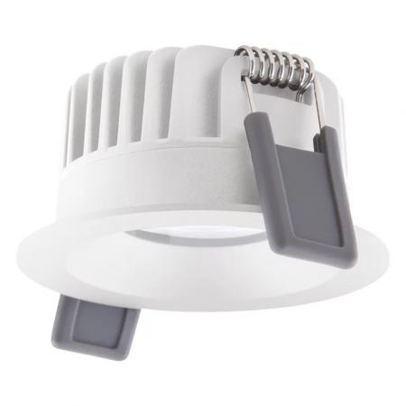 LEDVANCE Spot fix 8W 2700K LED Einbauleuchte dimmbar IP44 weiß