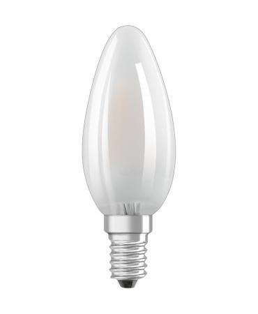 3er-PACK OSRAM E14 LED Leuchtmittel MATT 4W wie 40W warmweiss Kerzenform