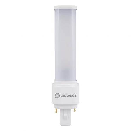 Ledvance DULUX D13 LED Kompaktlampe 2Pin G24d-1 3000K warmweißes Licht EM & AC für KVG/VVG 6W wie 13W
