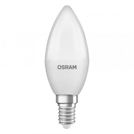 OSRAM E14 LED Leuchtmittel STAR Classic matt 3,3W wie 25W warmweißes Licht 2700K - Recycled Plastic