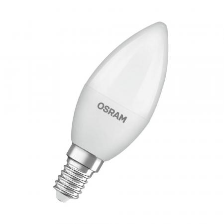 OSRAM E14 LED Kerzenlampe 4.9W wie 40W 2700 K warmweißes Licht