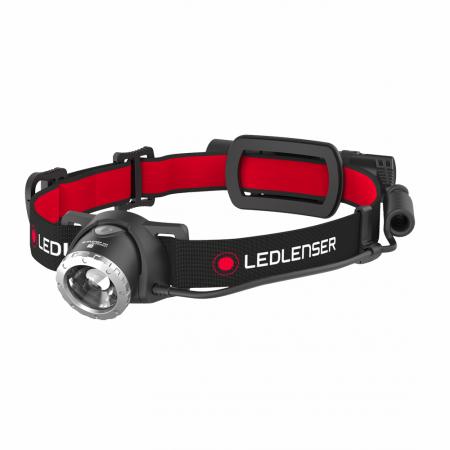 Ledlenser H8R Profi Stirnlampe mit Rücklicht & schwenkbar 500853