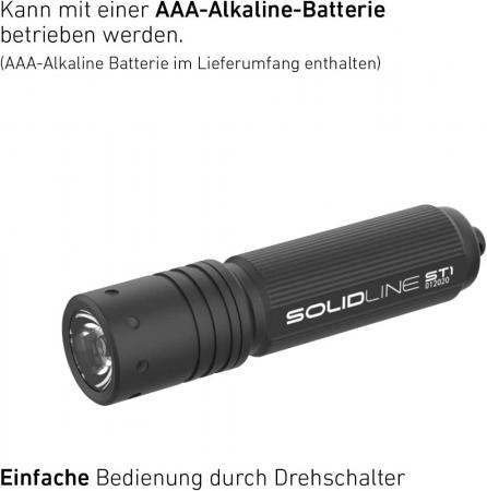 Ledlenser 502207 SOLIDLINE LED Taschenlampe ST1