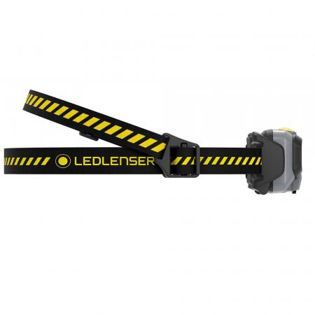 Ledlenser 502798 HF6R Work gelb LED Arbeitsstirnlampe Akku schwenkbarer Kopf