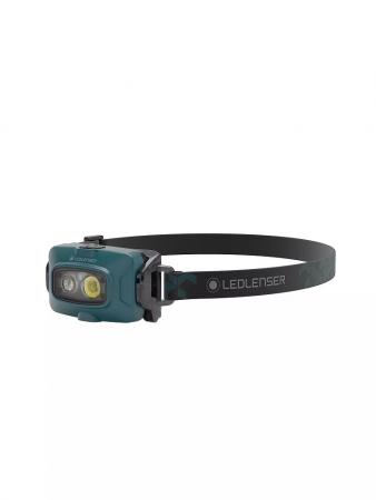 Ledlenser 503092 HF4R Core teal green LED Stirnlampe Akku schwenkbarer Kopf