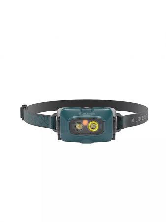 Ledlenser 503092 HF4R Core teal green LED Stirnlampe Akku schwenkbarer Kopf