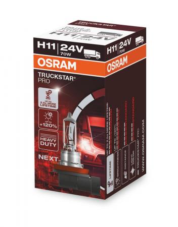 Aktion: Nur noch angezeigter Bestand verfügbar - Osram PGJ19-2 TRUCKSTAR PRO H11 Halogen- und Signal-LKW-Lampe