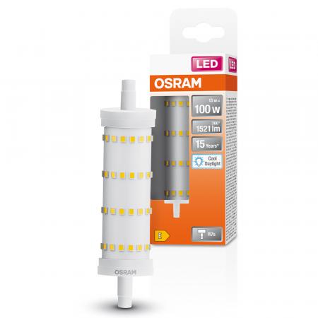 Helle Osram R7s LED 118mm Stablampe 13W wie 100W 6500K Tageslichtweiß