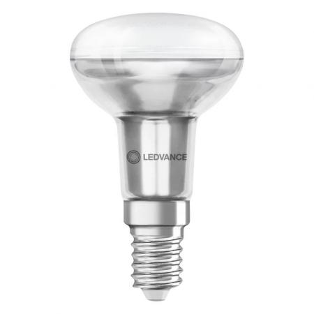 Ledvance E14 R50 Reflektorlampe 36° 5,9 wie 60W dimmbarer Strahler mit warmweißem Licht 2700K hohe Farbwiedergabe