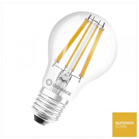 Ledvance E27 LED Lampe Classic dimmbar 11W wie 100W 4000K neutralweißes Licht hohe Farbwiedergabe CRI90 - Superior Class