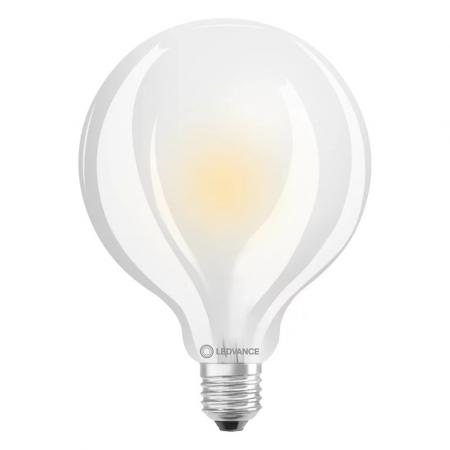 Ledvance E27 LED Kugellampe Globe95 Classic matt 11W wie 100W 2700K warmweißes Licht