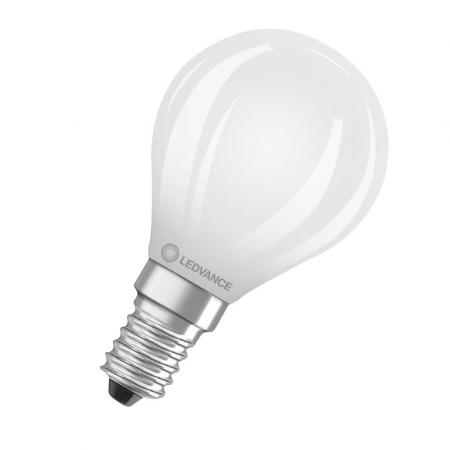 Ledvance E14 LED Tropfenlampe Classic matt dimmbar 5,5W wie 60W 2700K warmweißes Licht