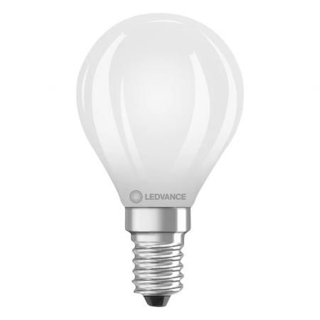 Ledvance E14 LED Tropfenlampe Classic matt dimmbar 5,5W wie 60W 2700K warmweißes Licht