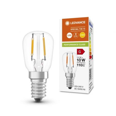 Ledvance E14 Special T26 LED Lampe 1,3W wie 10W warmweißes Licht 2700K