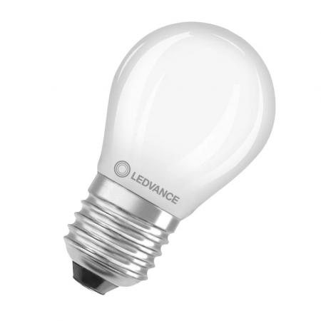 Ledvance E27 CLASSIC Filament LED Tropfen Lampe dimmbar matt 4,8W wie 40W 2700K warmweiß