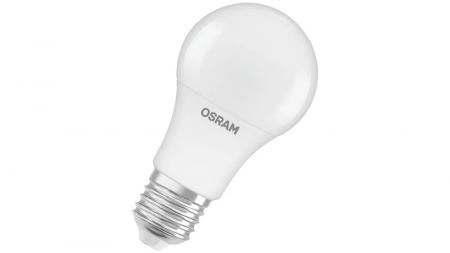 Osram E27 LED Lampe VALUE 8,5W wie 60W Warmweißes Licht blendfreie weiß mattierte Glühbirne